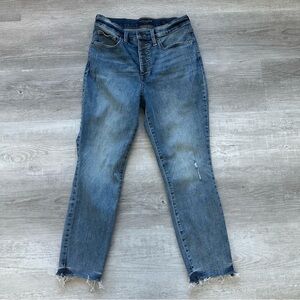 Lucky Brand High Rise Crop Jeans Bridgette